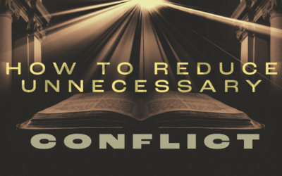 Reduce Unnecessary Conflict Using This One Key