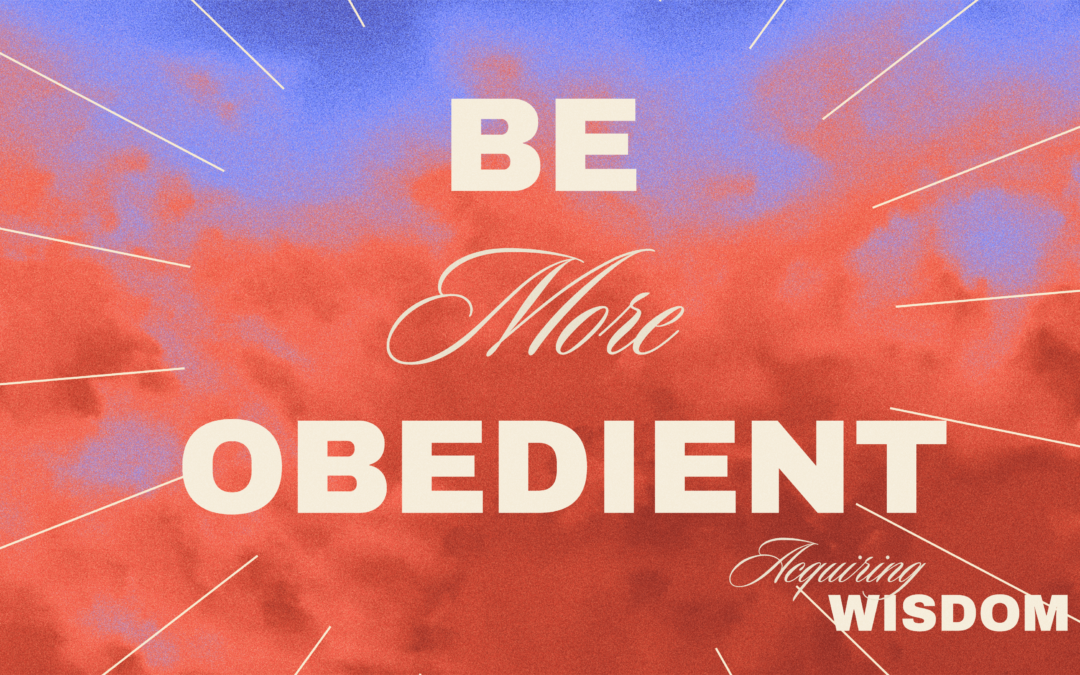 Be More Obedient