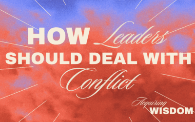 How Leaders Should Deal with Conflict